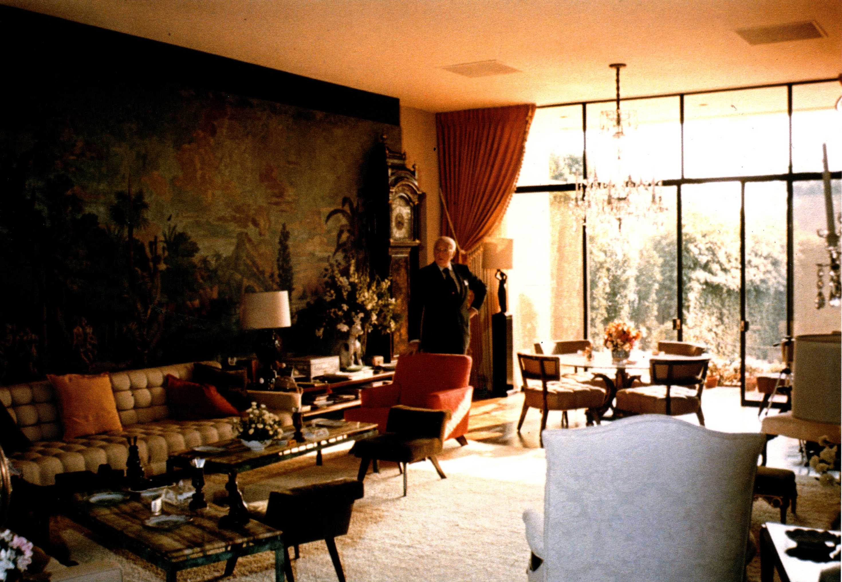 Living Room, William Haines, Los Angeles, CA
