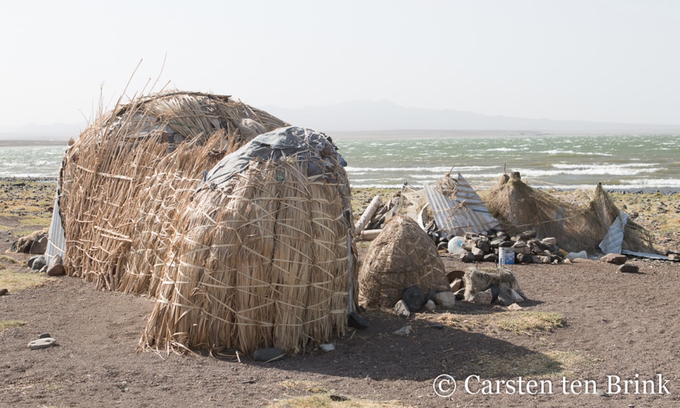 Turkana Villages, Turkana County, Kenya, Africa
