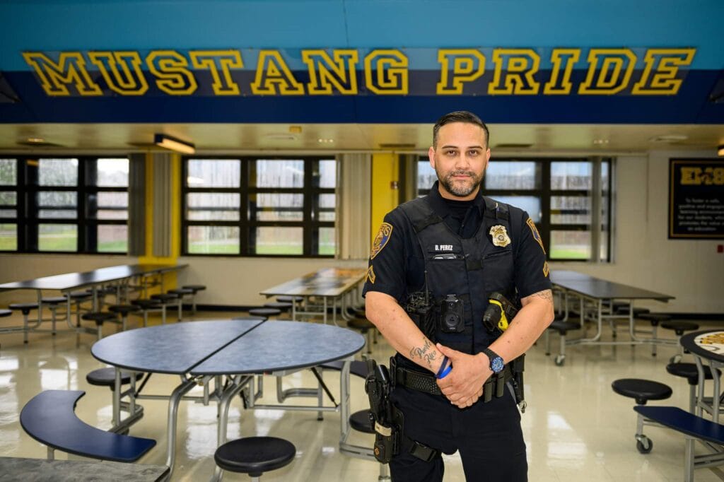 First Day of School Introduces New SROs to Eustis Middle and Eustis