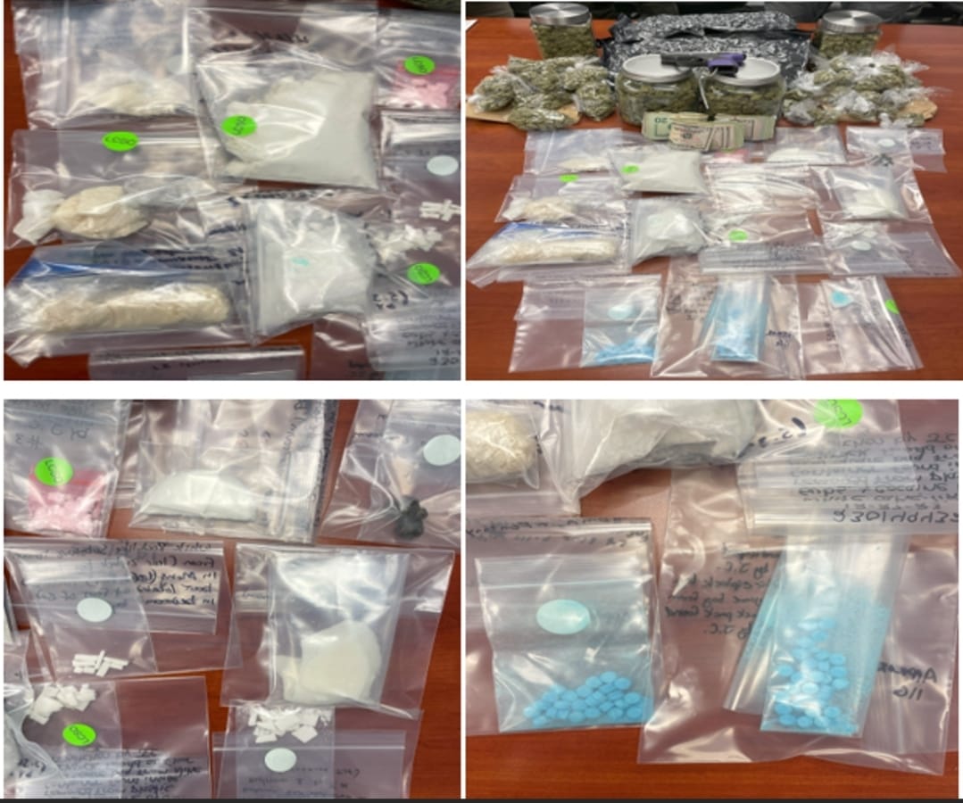 Fentanyl, Cocaine, Marijuana, Stolen Gun Found During Umatilla Search