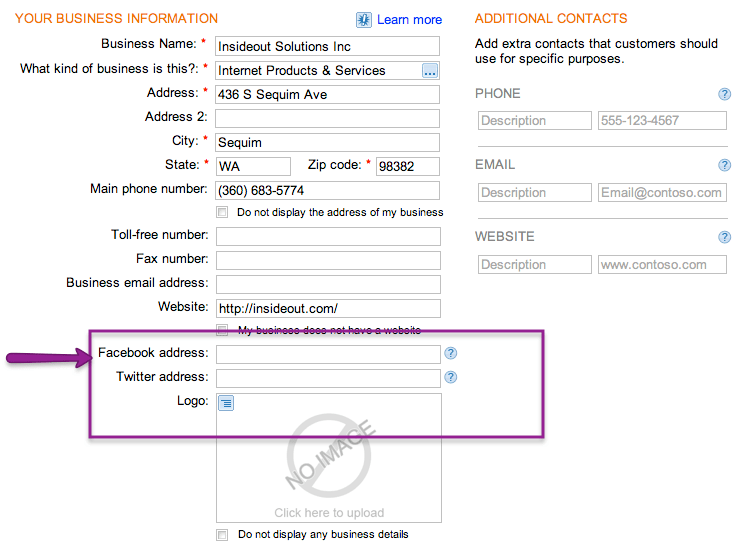Create and Optimize Your Bing Local Listing Using Bing Business Portal
