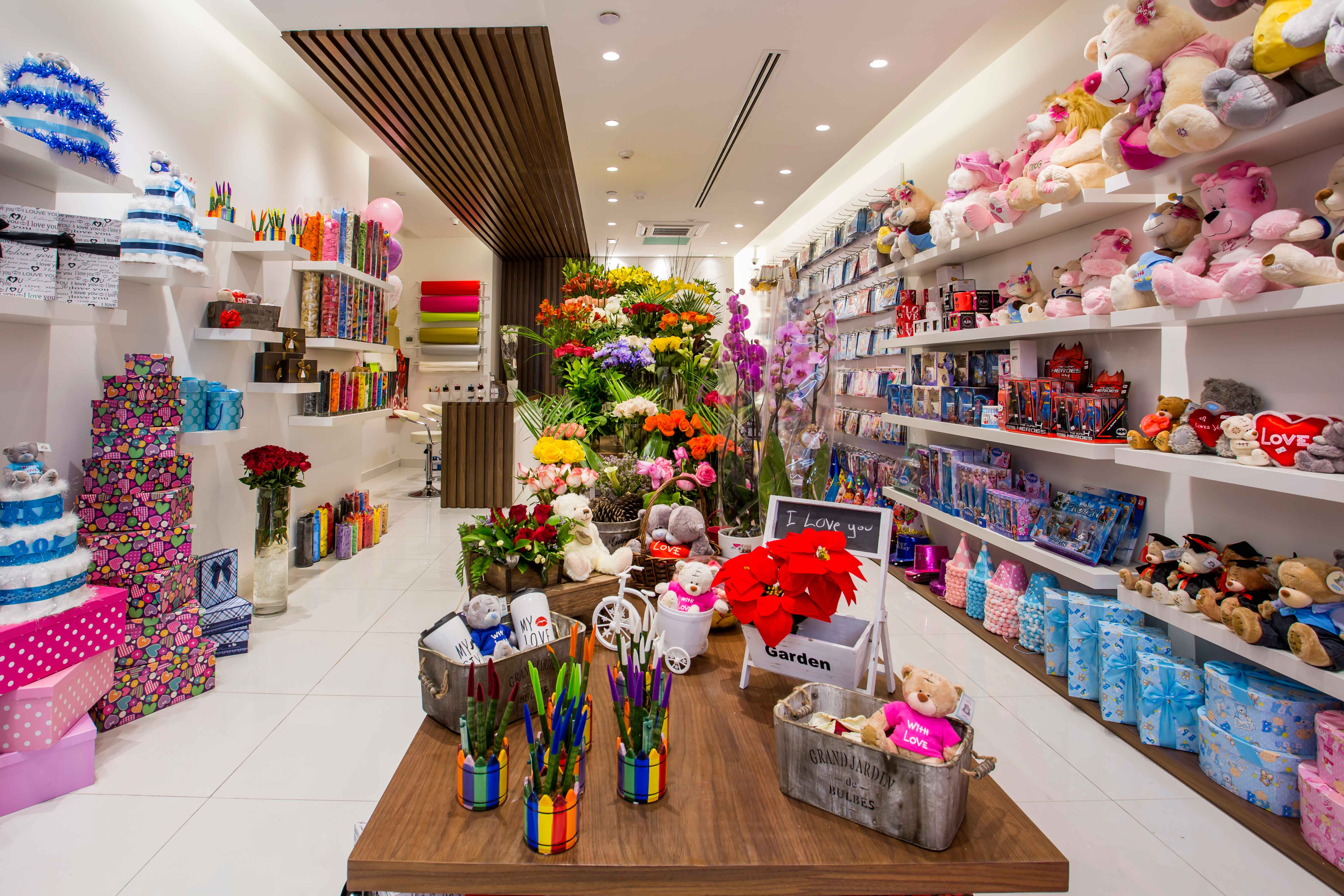 Occasions Gift Shop inside out