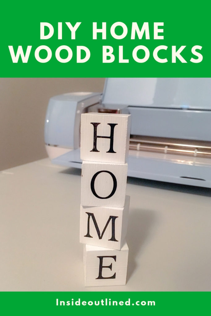 DIY Blocks of Wood Crafts HOME