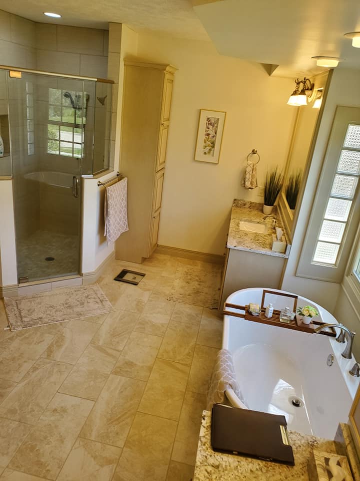 Classy Bathroom Contractor Work InsideOut Renovations