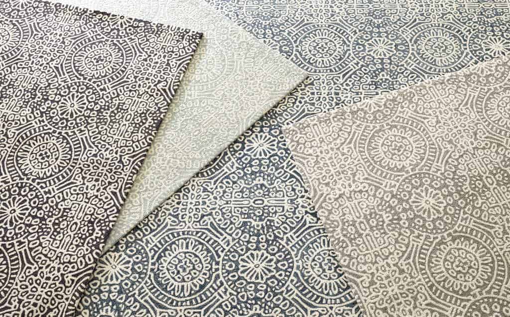 Temple Ink Wool Micro Hooked Rug insideout Newcastle