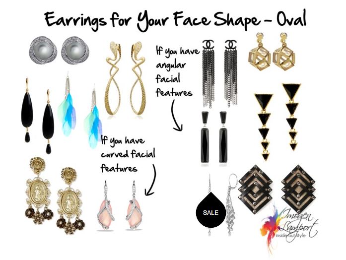 Choosing Earrings that suit your Oval Face Shape