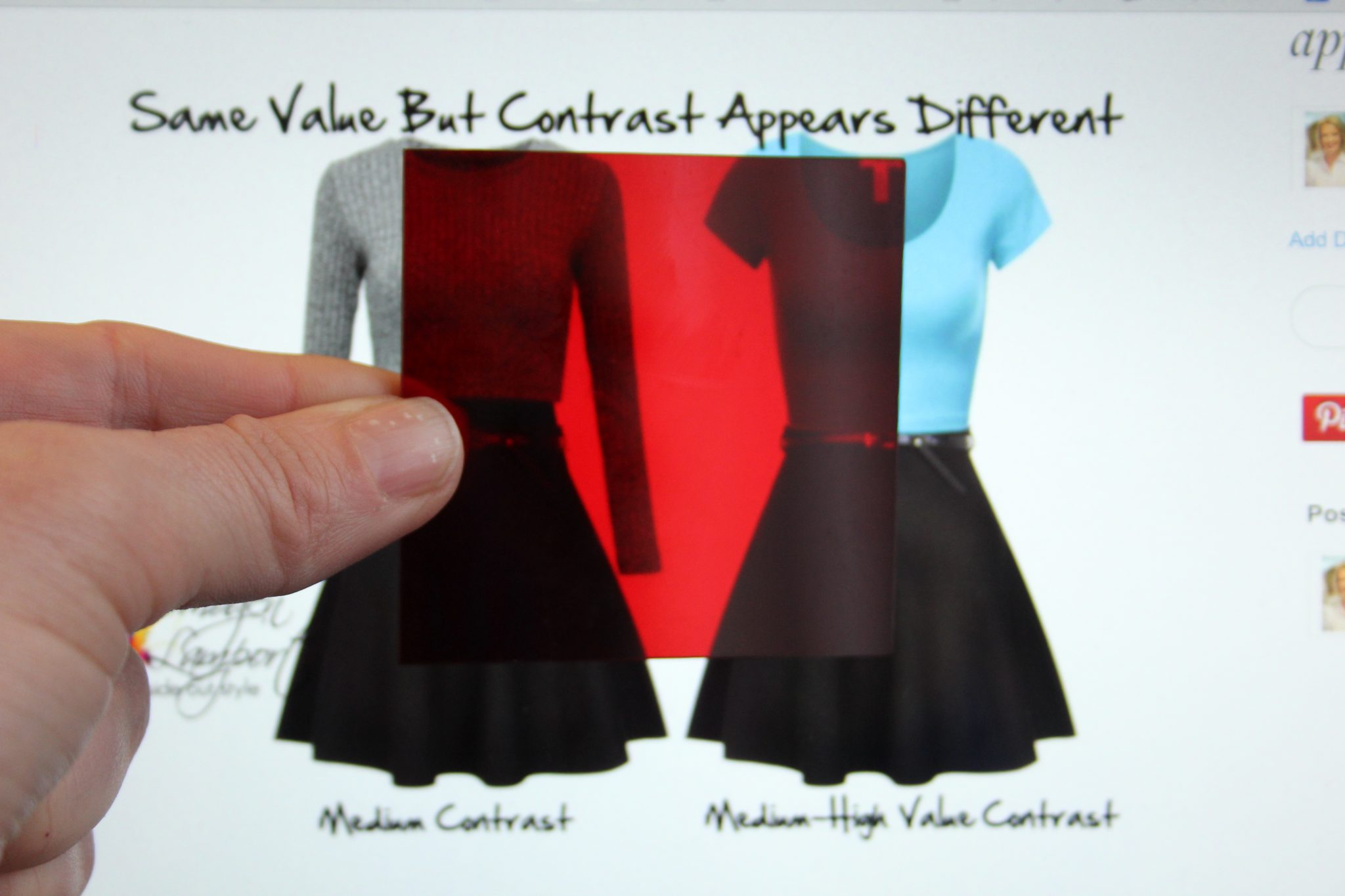 How to Wear Medium Value Colours When You are High Contrast — Inside