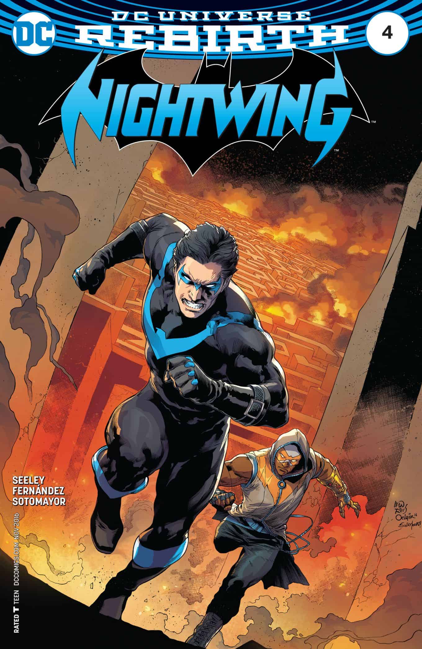 DC Comics Rebirth Spoilers & Review DC Rebirth Nightwing 4 With Raptor’s Court Of Owls Endgame