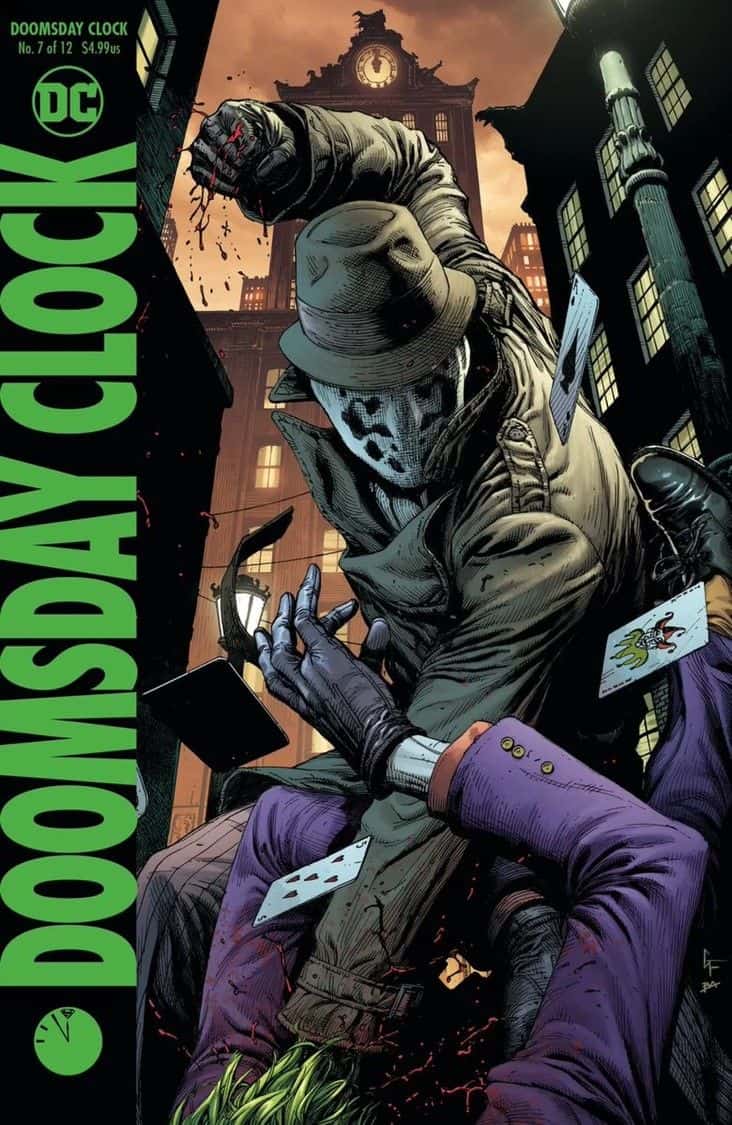 DC Comics Universe & Doomsday Clock 7 Spoilers Zany Joker & Watchmen
