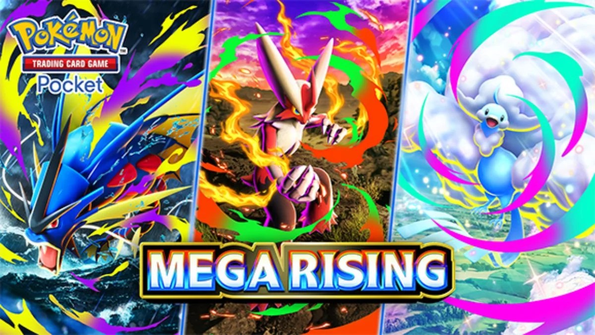 Pokémon TCG Pocket B1 Mega Rising—Release Date & Start Time, Confirmed Cards List