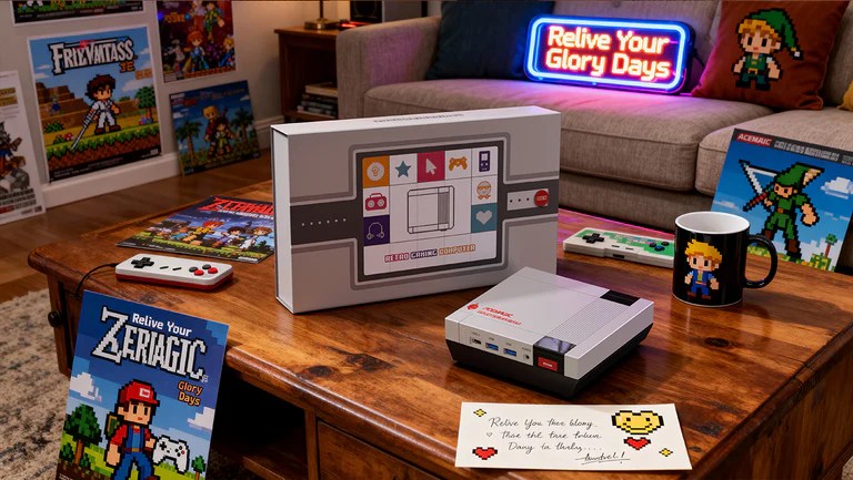 NES-Inspired AceMagic Retro X5 Mini PC Touts Modern Specs for Classic Gaming