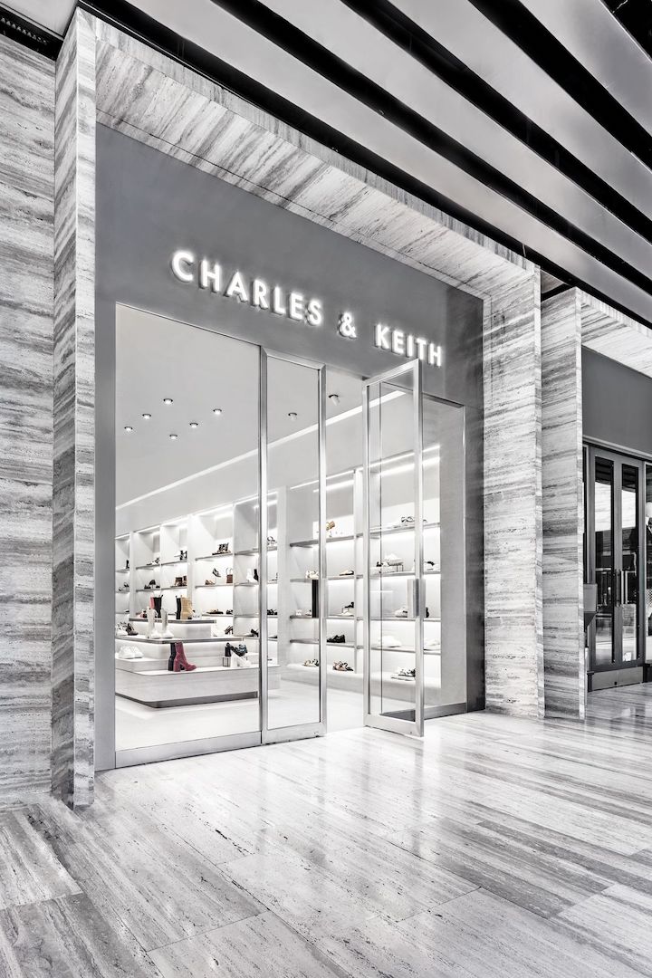 Charles & Keith launches its first store in North America Inside