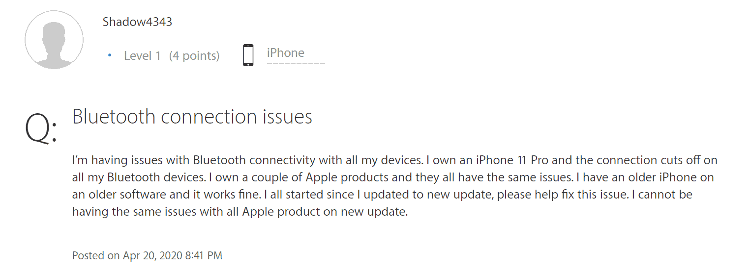 iPhone 11 Pro issues Bluetooth, black screen during call Insider Paper