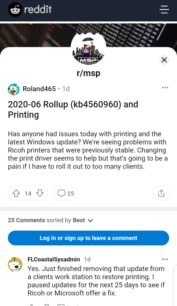 Windows 10 Update Brings New Printer Issues Insider Paper