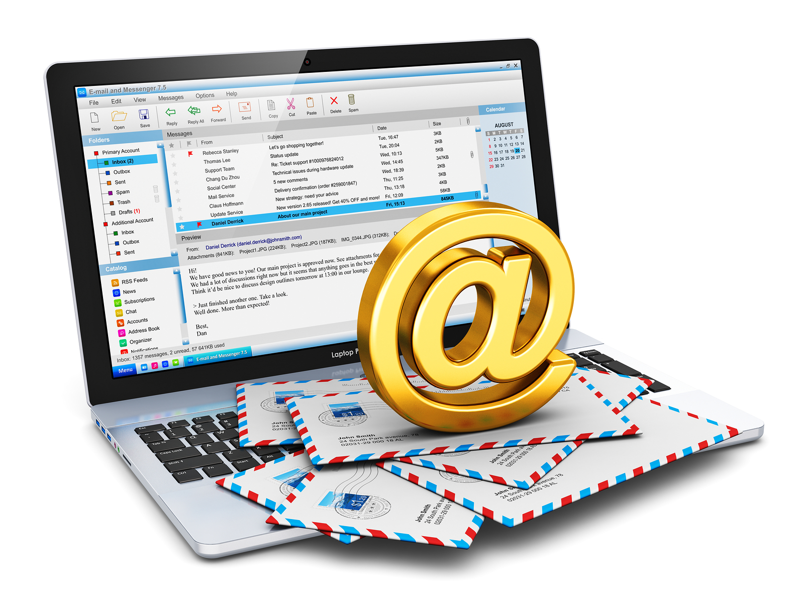 Email concept InsideSources