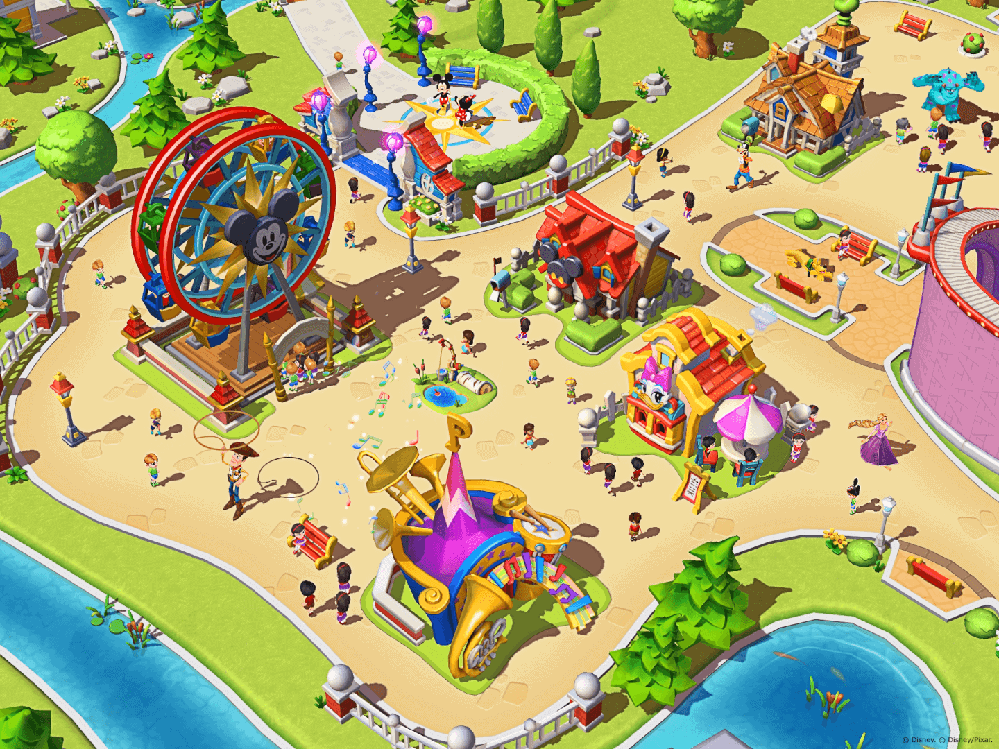 VIDEO Disney Magic Kingdoms mobile app game to be released March 17 Inside the Magic