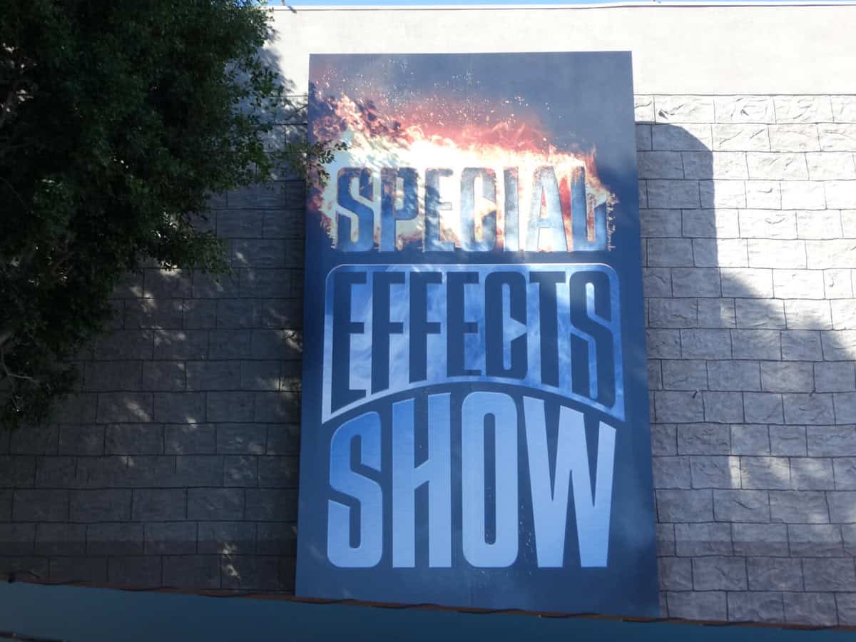 VIDEO New 'Special Effects Show' replaces 'Special Effects Stage' for 2016 at Universal Studios