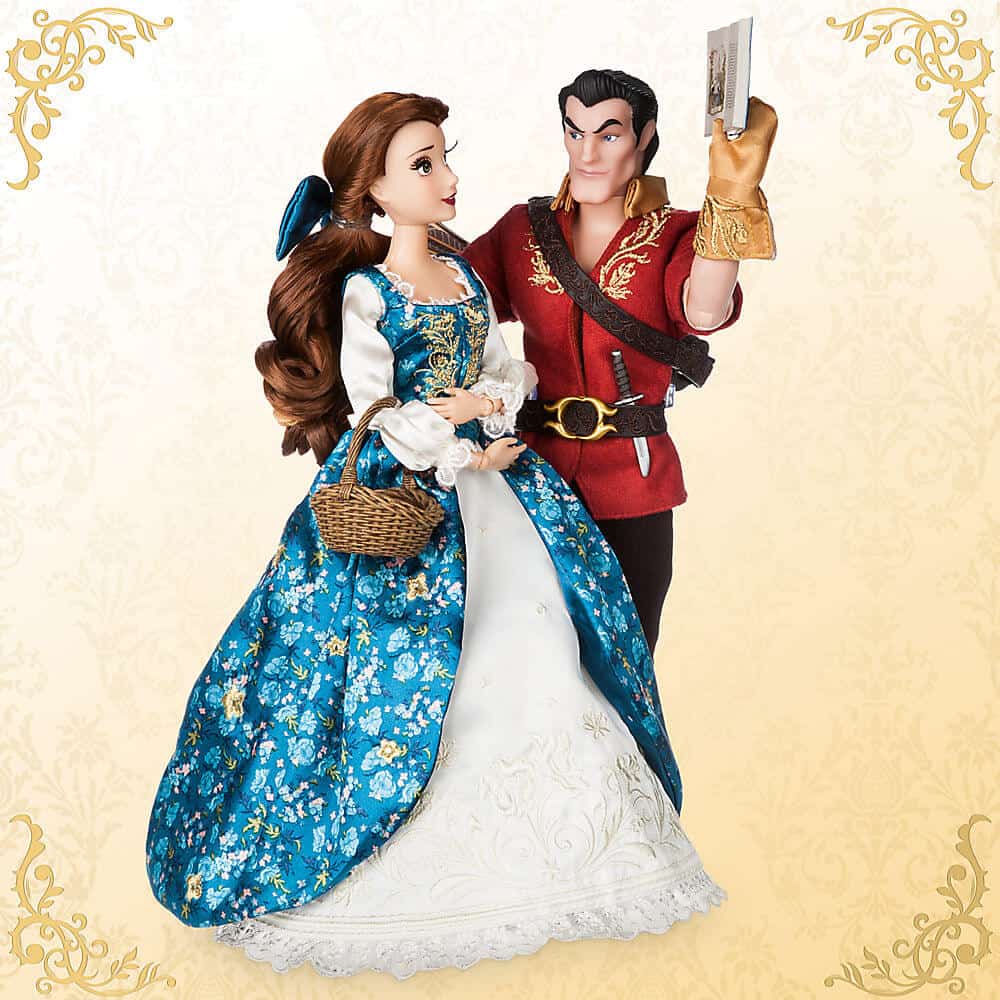 Disney Fairytale Designer Collection Belle and Gaston doll set Inside the Magic