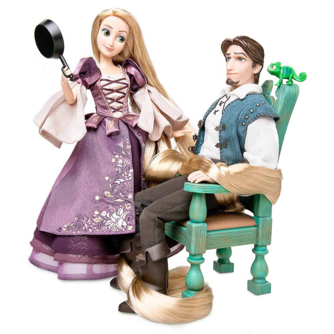Beautiful Rapunzel and Flynn doll set from Disney Fairytale Collection