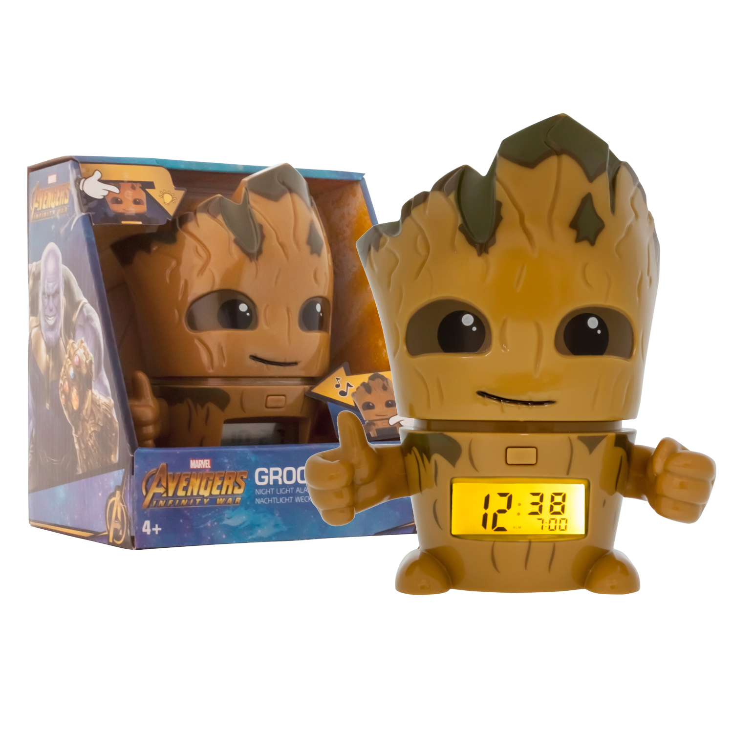 New collection of "Avengers Infinity War" night light alarm clocks and light up watches coming