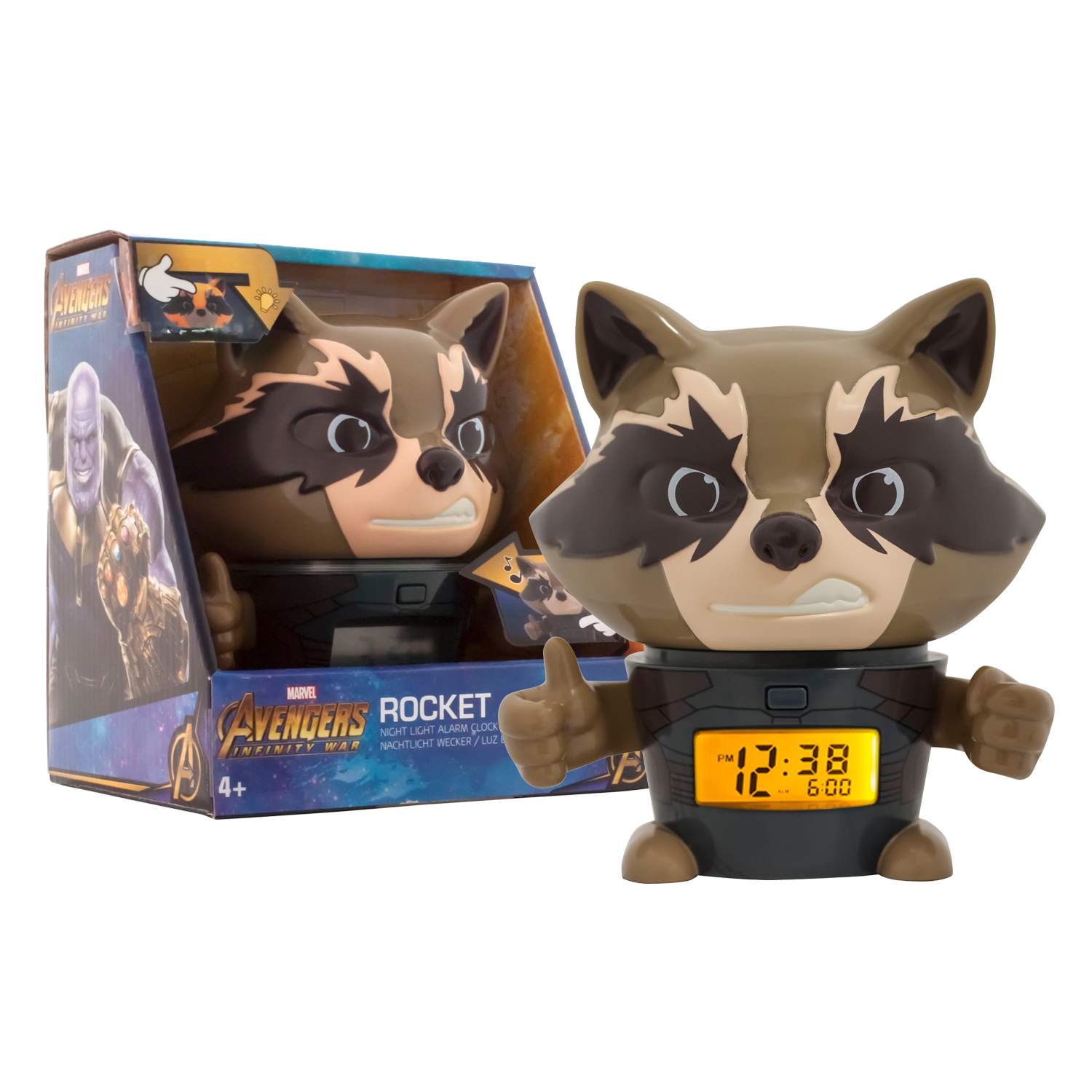 New collection of "Avengers Infinity War" night light alarm clocks and light up watches coming