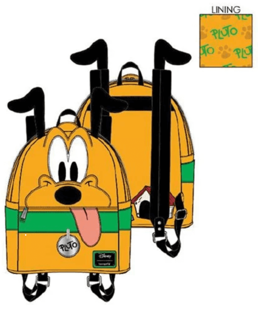 Daisy, Goofy, and Pluto Disney Loungefly Mini Backpack Collection Inside the Magic