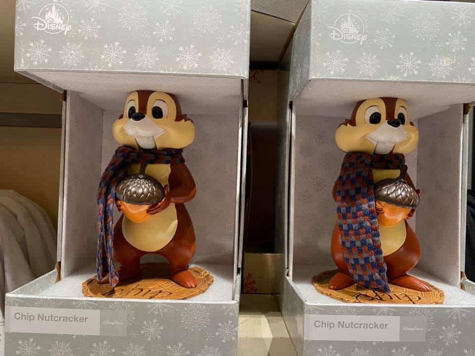 Charming Chip and Dale Nutcrackers Return to Stores Inside the Magic