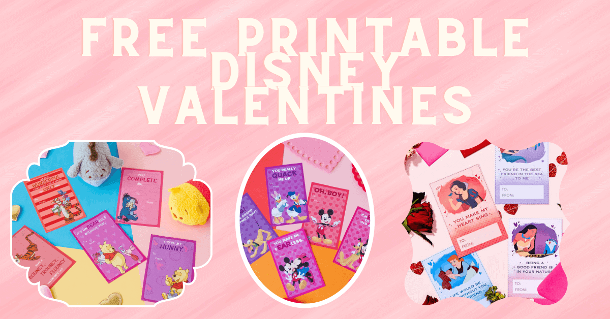 FREE Printable Disney Valentines to Share With Your Fellow Mouseketeers