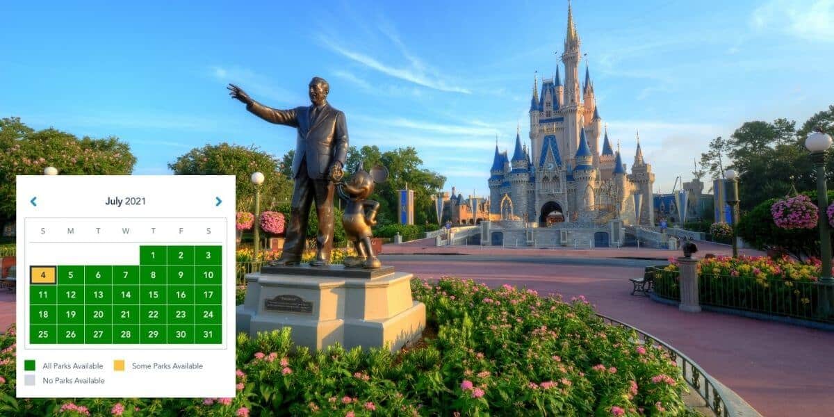 Walt Disney World Adds More Park Passes For June and July Inside the Magic