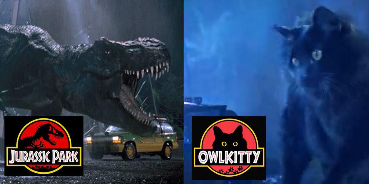 Jurassic Park Scene Goes Viral With Cat Replacing TREX Inside the Magic