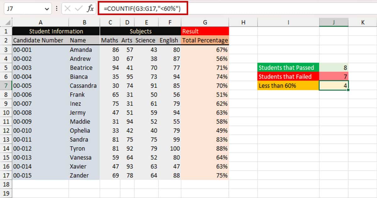 COUNTIF and COUNTIFS Function in Excel How to Use it?