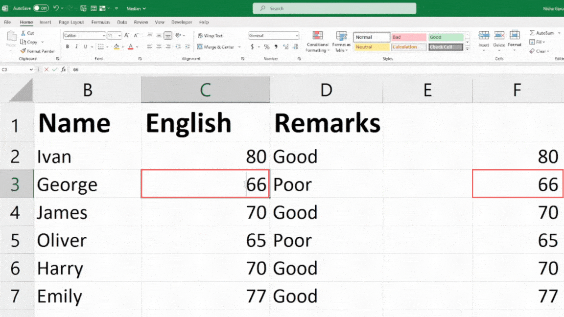 How to Link Cells in Excel