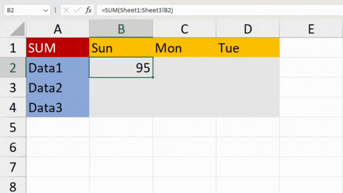How to Consolidate Data in Excel