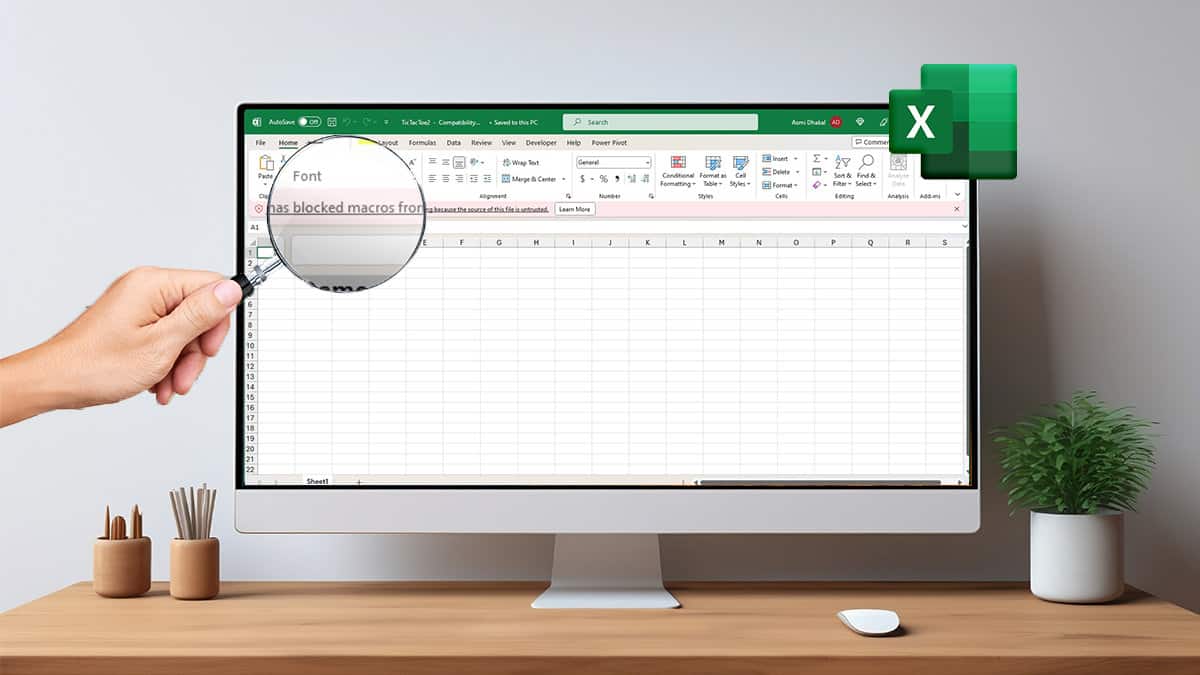 How to Unblock Macros in Excel