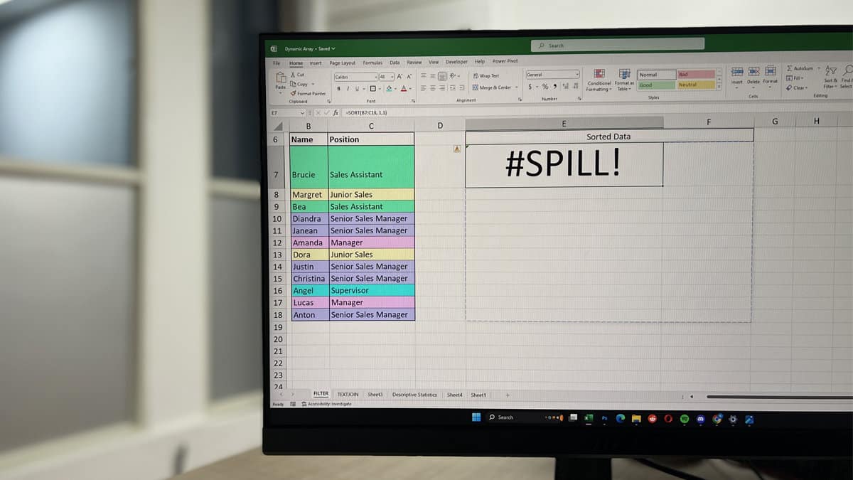 What Is The Excel Error Spill at Jenny McDonnell blog