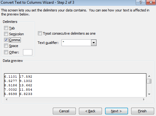 Excel How To Split The Content Of One Excel Cell Into Separate Columns 