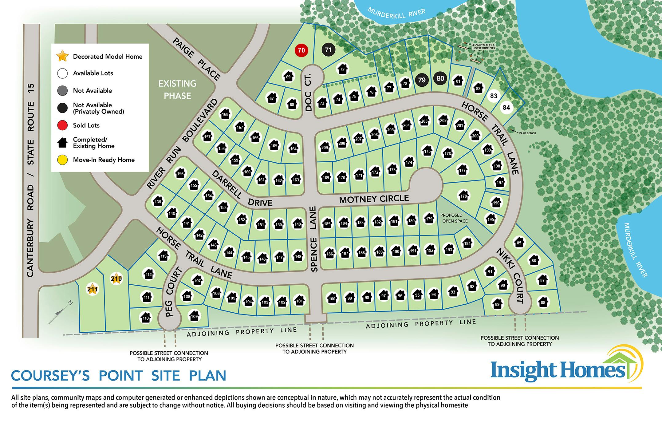 New Homes for Sale in Felton, DE. Coursey's Point from Insight Homes