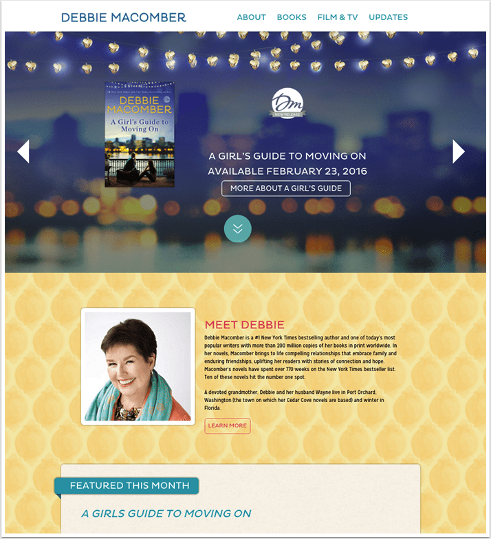 29 Author Websites with Stellar Designs