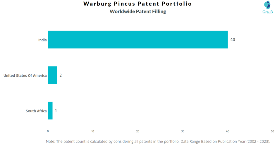 Warburg Pincus Patents Key Insights and Stats Insights;Gate