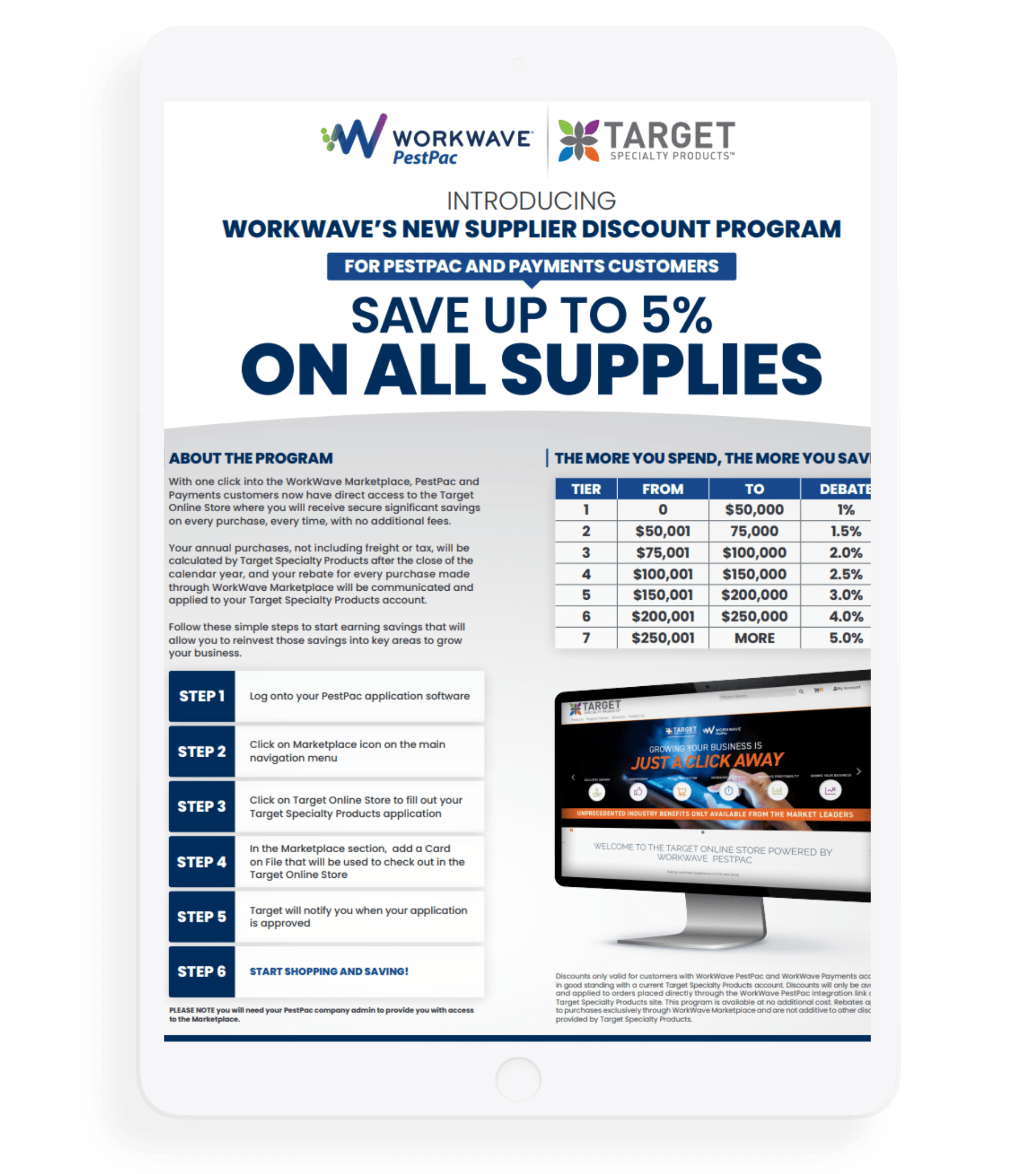 Save With The Supplier Discount Program