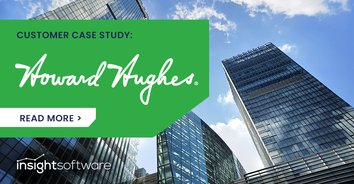 Howard Hughes Corporation Case Study Reporting & Analytics