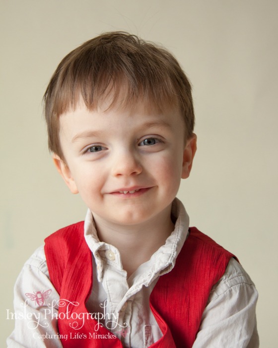 3 year old head shots • Insley Photography