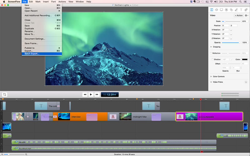 ScreenFlow 5.0.4 download » Mac OS X