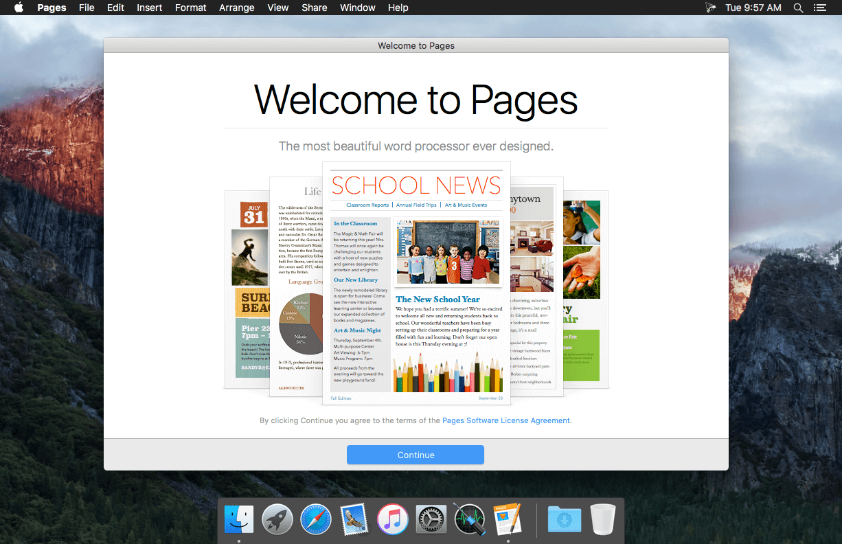 Apple Pages 5.6.2 download macOS