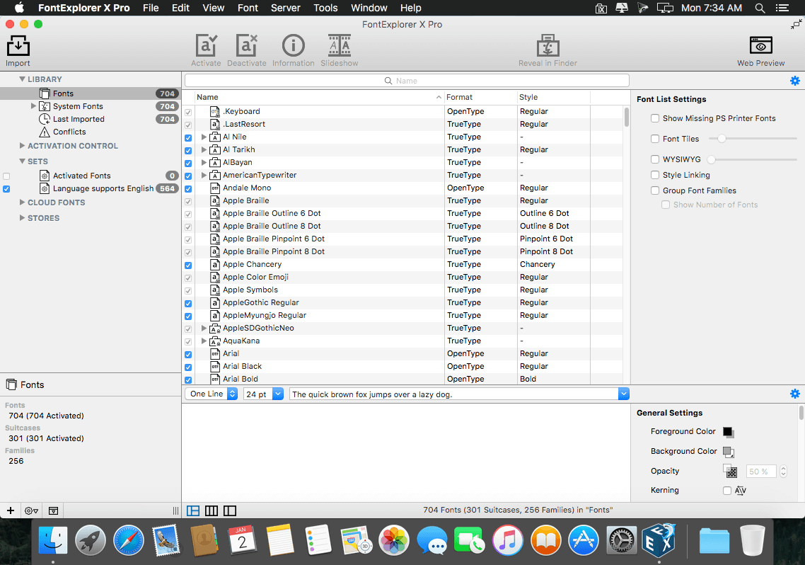 FontExplorer X Pro 6.0.2 download macOS