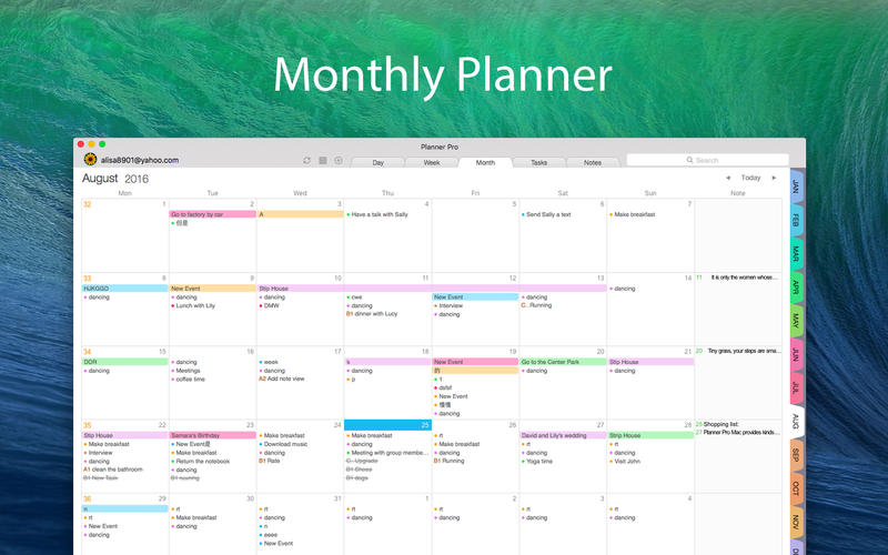 Planner Pro 1.1.2 download macOS