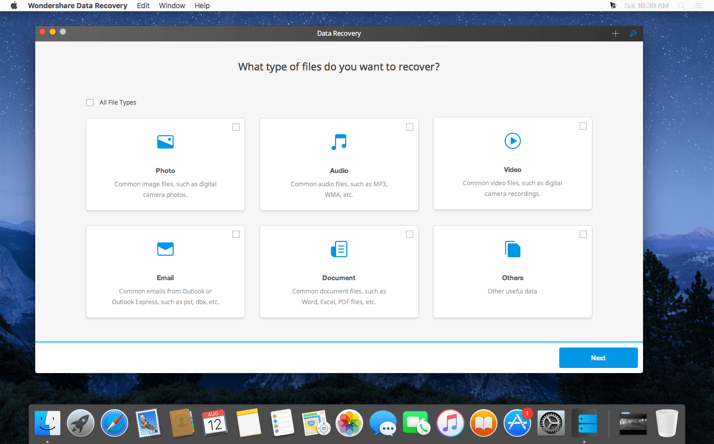 Wondershare Data Recovery 6.2.2.1 download macOS