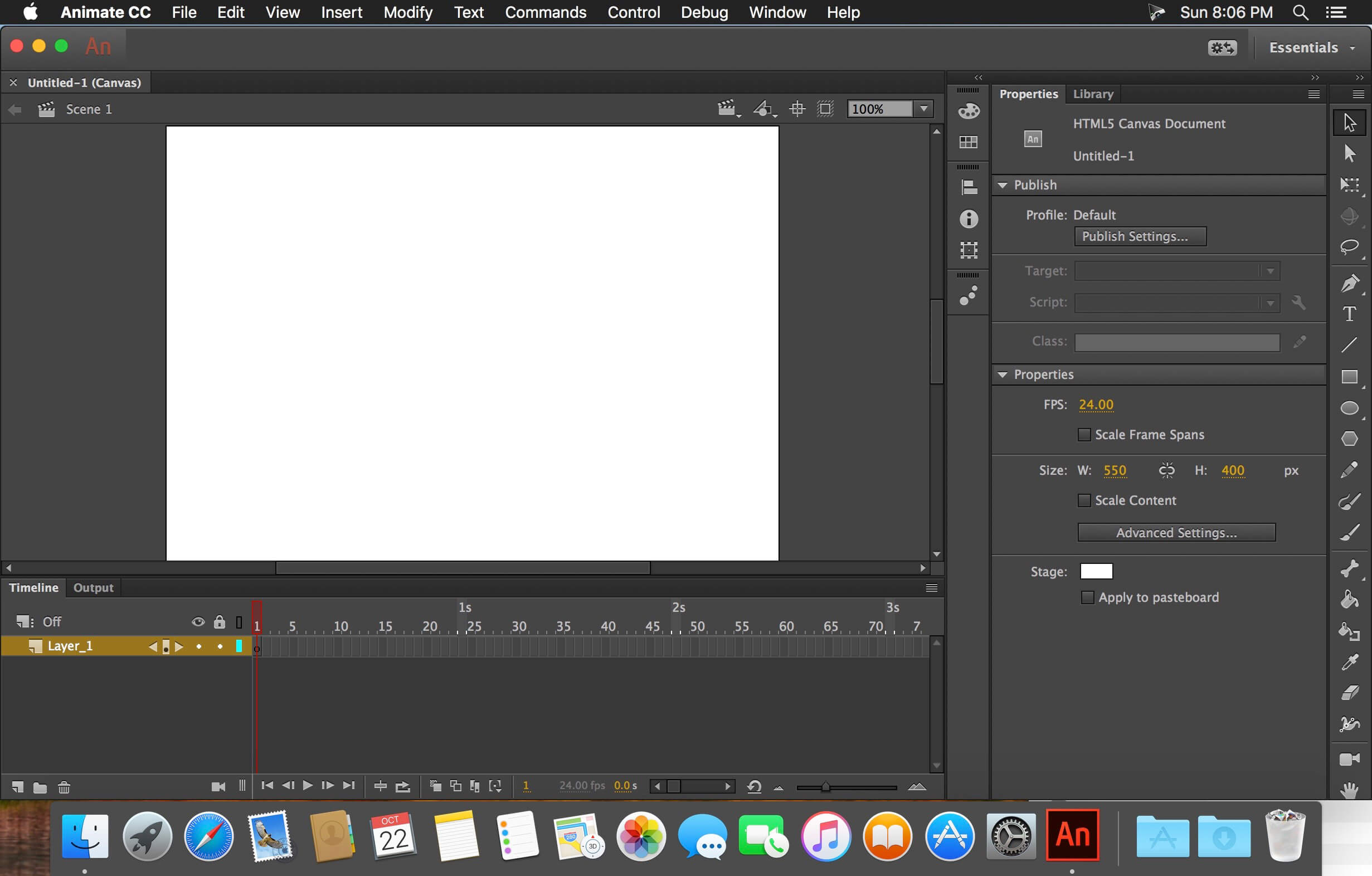 Adobe Animate CC 2018 v18.0 download macOS