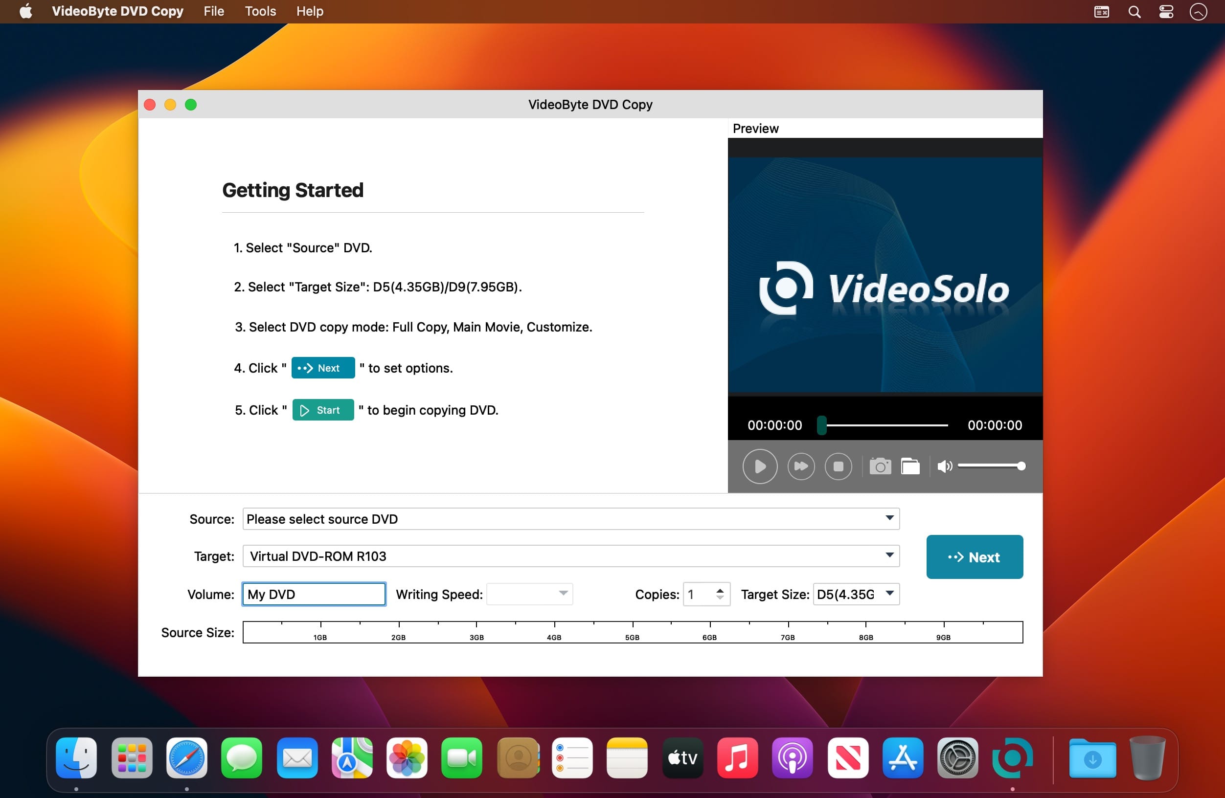 VideoByte DVD Copy 1.0.22 download macOS