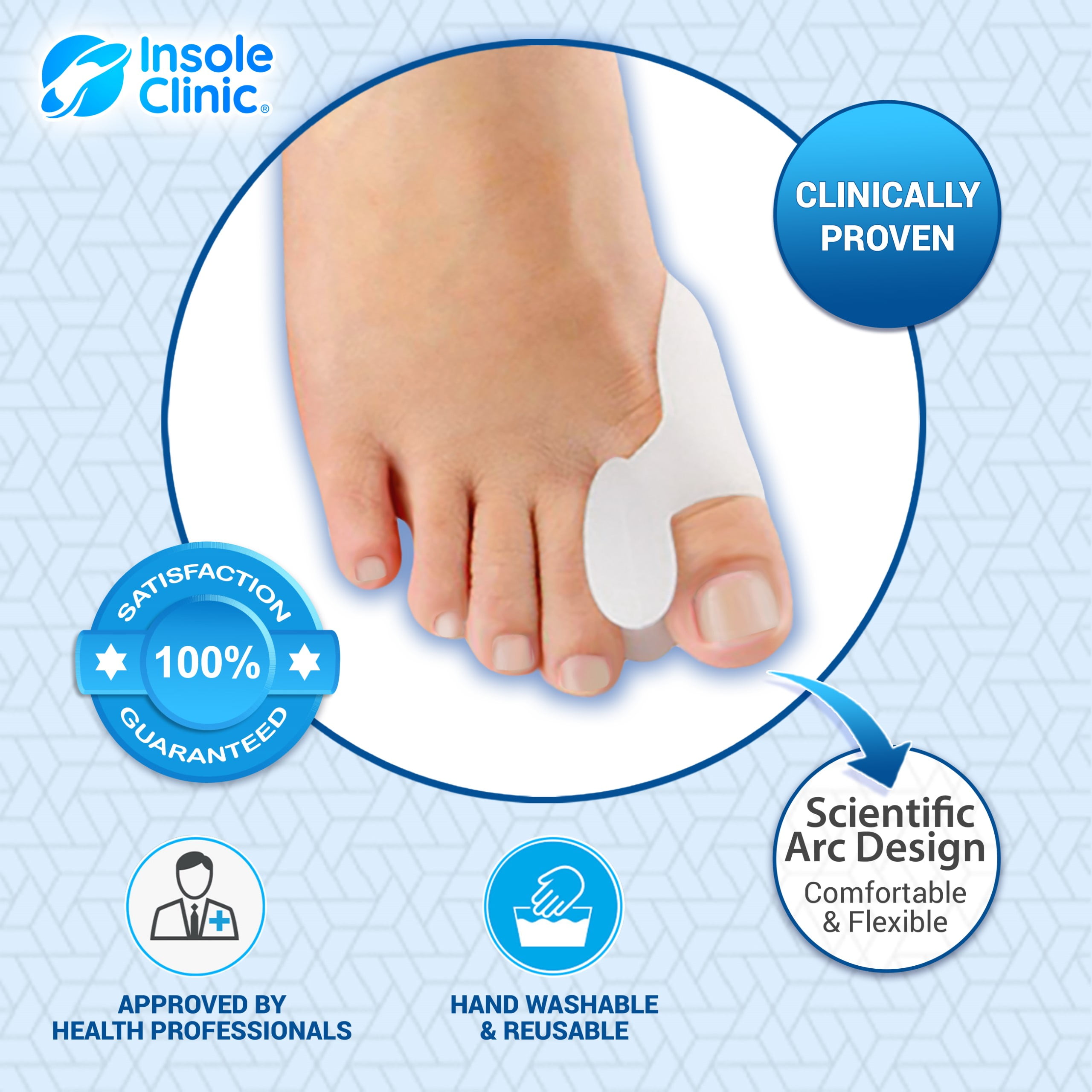 Best Silicone Bunion Corrector Pad For Men & Women
